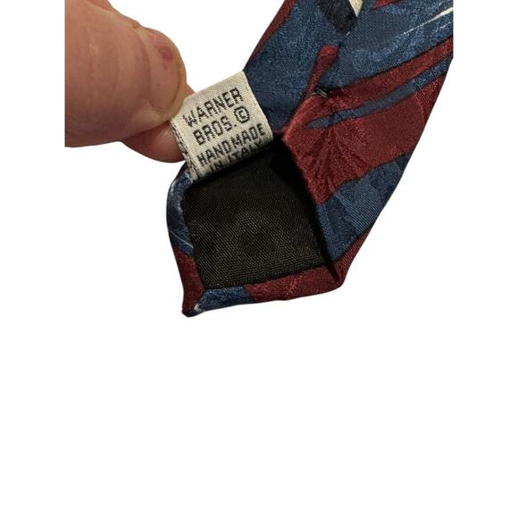 Looney Tunes Bugs Bunny Award Show You Oscar Vintage Cartoon Necktie - Picture 7 of 7